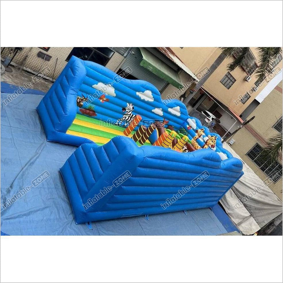 Commercial Inflatable Fun City Colorful Play Inflatable Kids Playground Inflatable Amusement Equipment - Inflatable-Zone