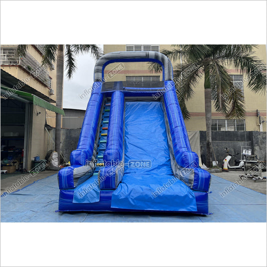 Fun Commercial Inflatable Slide Jumping Bouncer Marble For Outdoor Events And Parties - Inflatable-Zone