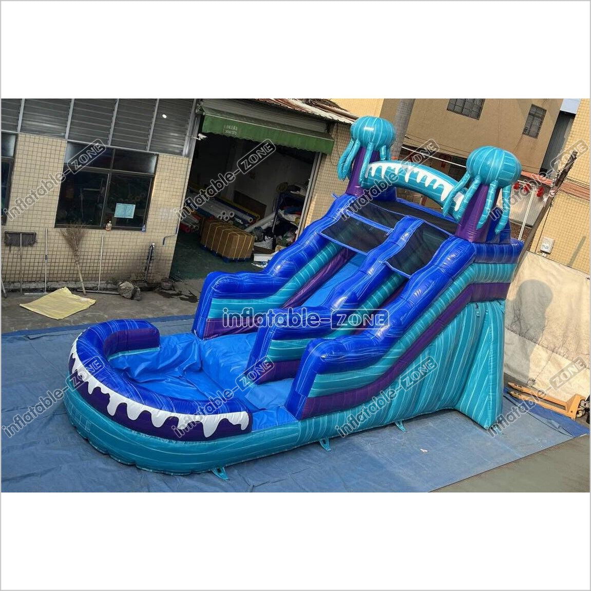 Commercial Inflatable Water Slide Blow Up Jumper Near Me Jellyfish Waterslide For Above Ground Pool - Inflatable-Zone