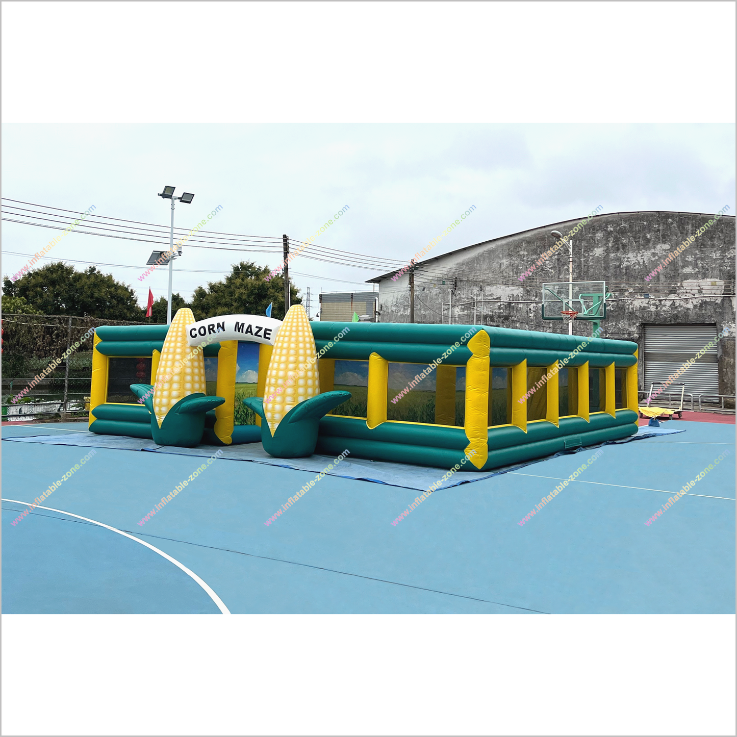 Inflatable Maze Rental Fun Interactive Games Corn Maze Near Me Outdoor Team Activities - Inflatable-Zone