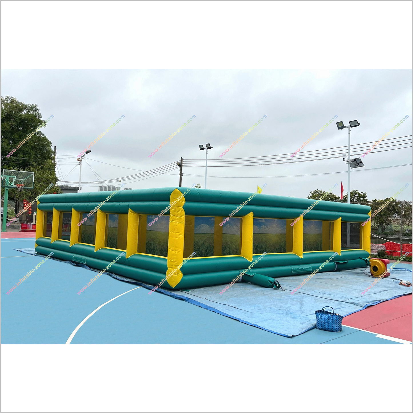 Inflatable Maze Rental Fun Interactive Games Corn Maze Near Me Outdoor Team Activities - Inflatable-Zone