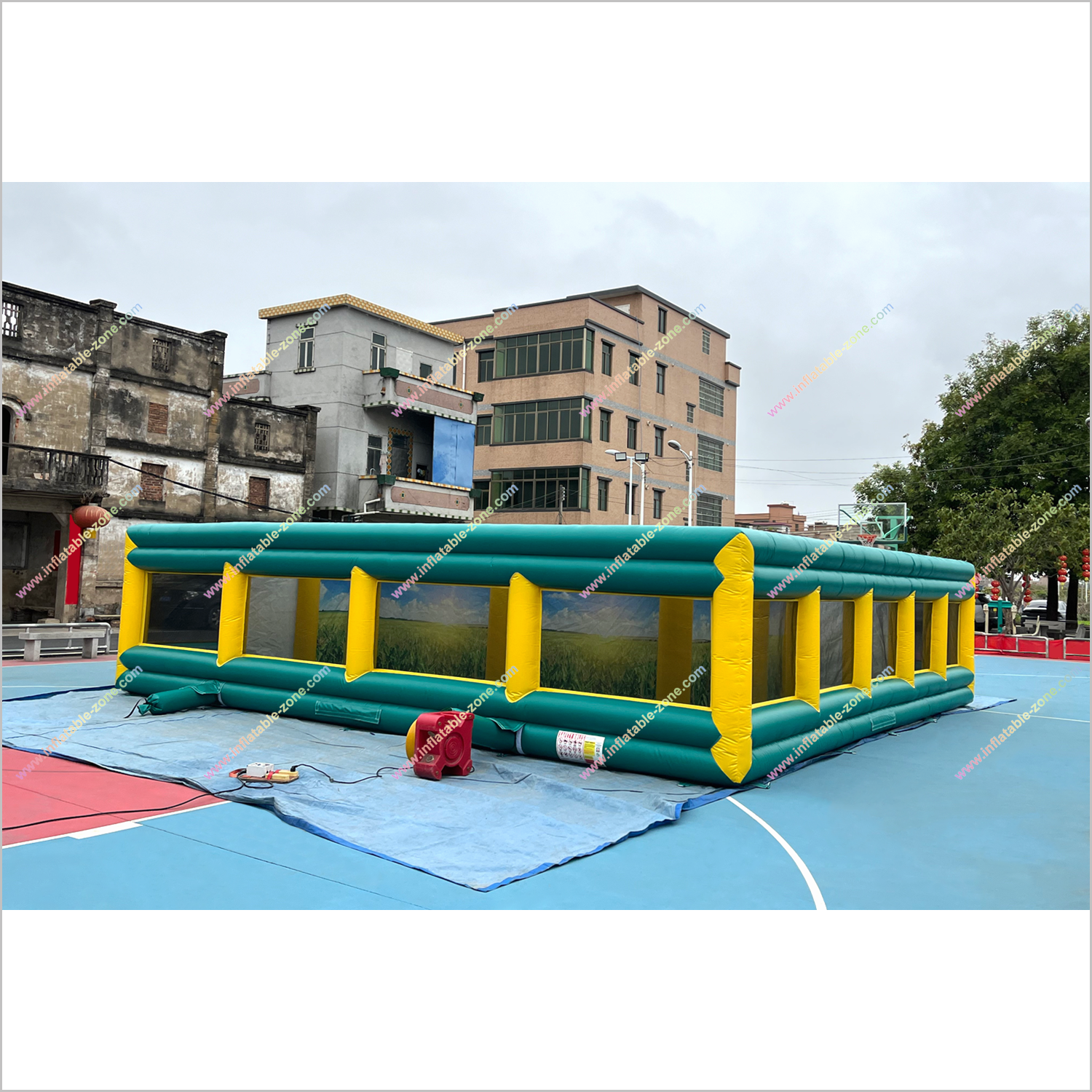 Inflatable Maze Rental Fun Interactive Games Corn Maze Near Me Outdoor Team Activities - Inflatable-Zone