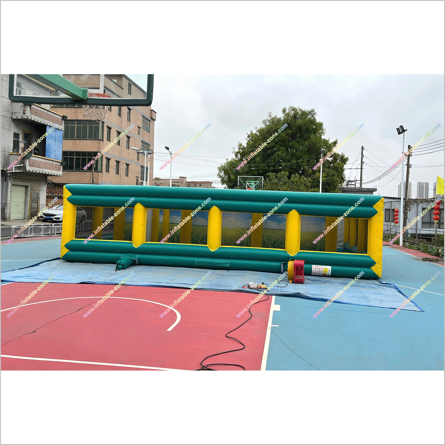 Inflatable Maze Rental Fun Interactive Games Corn Maze Near Me Outdoor Team Activities - Inflatable-Zone