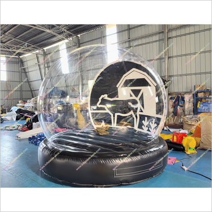 Custom Made Snow Globe Indoor Inflatable Playground Unusual Snow Globes Photo Booth Business - Inflatable-Zone
