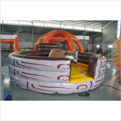 Amusement Park Inflatable Mechanical Bull Electric Rodeo Mech Bull Inflatable Mechanical Bull Riding - Inflatable-Zone