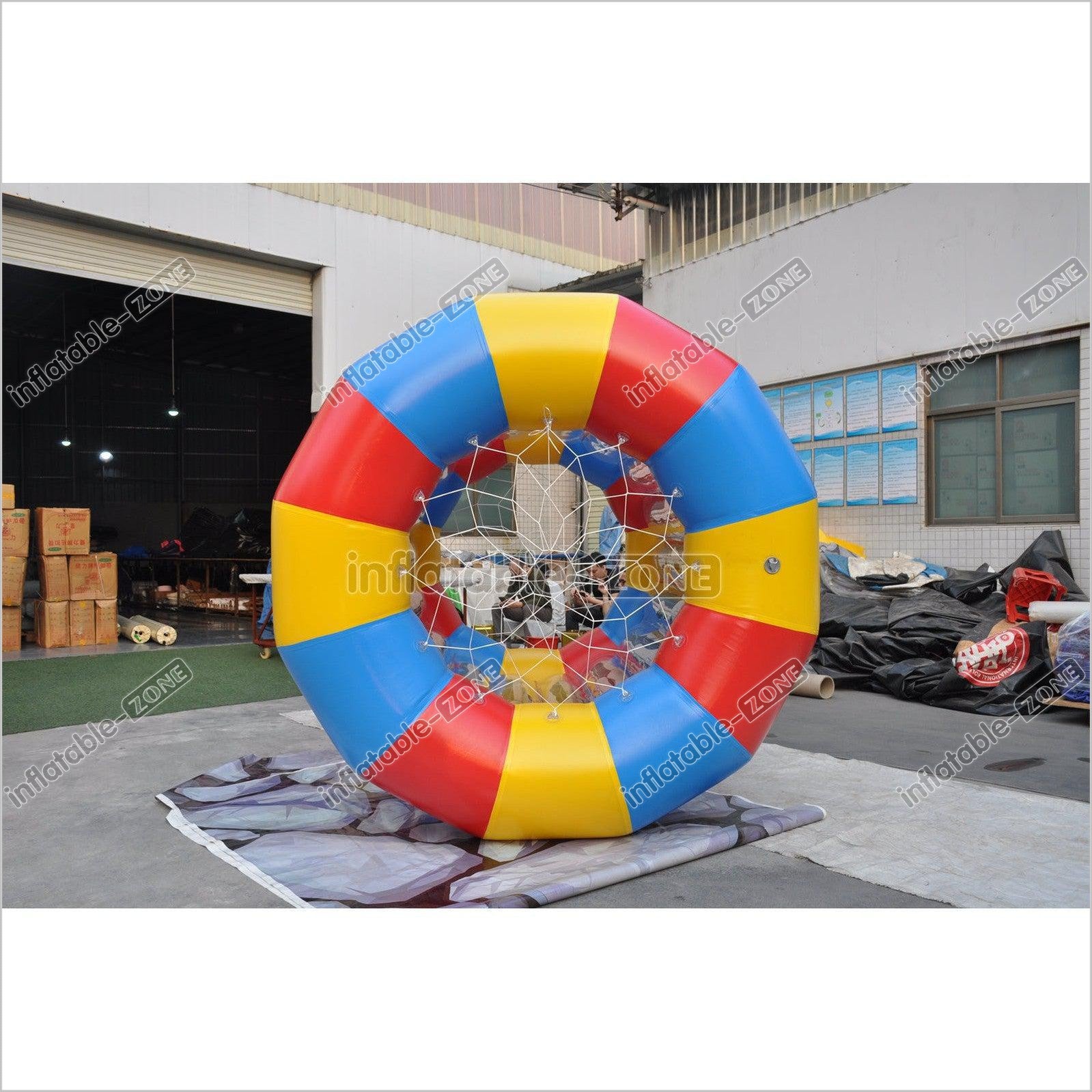 Colorful Inflatable Water Roller Water Drum Roller Water Roller Barrel - Inflatable-Zone