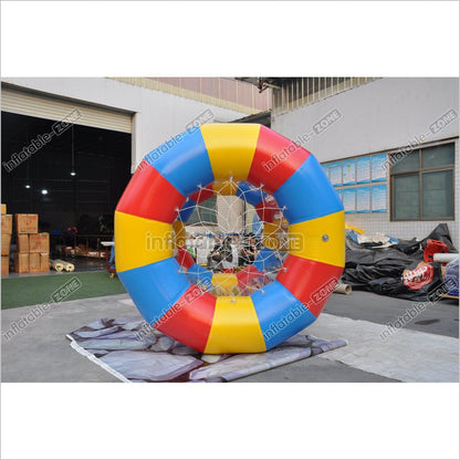 Colorful Inflatable Water Roller Water Drum Roller Water Roller Barrel - Inflatable-Zone