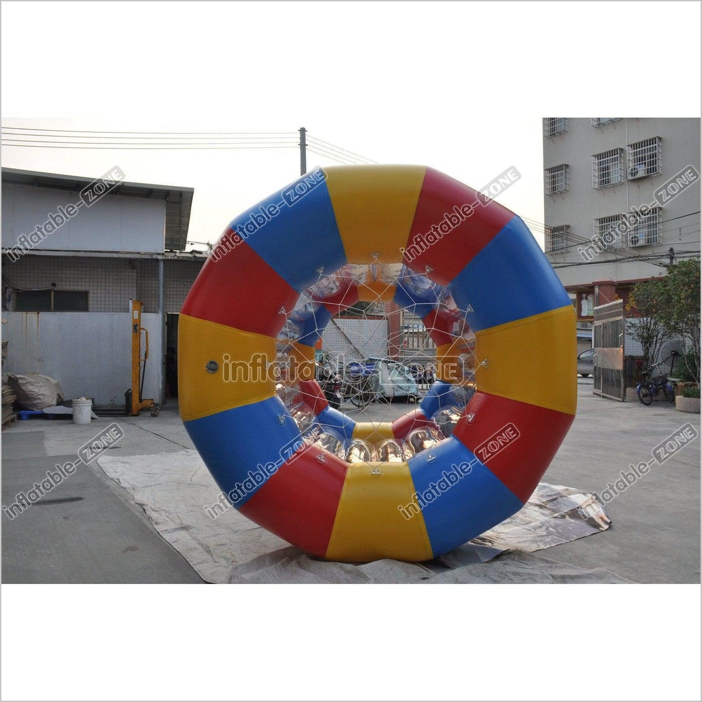 Colorful Inflatable Water Roller Water Drum Roller Water Roller Barrel - Inflatable-Zone