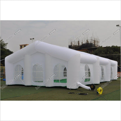 Outdoor White Inflatable Wedding Party Tent Dining Room,Inflatable Camping Tent - Inflatable-Zone
