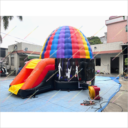 Disco Dome Bouncy Castle Inflatable Playground Near Me Music Combo Bounce House Slide For Sale - Inflatable-Zone