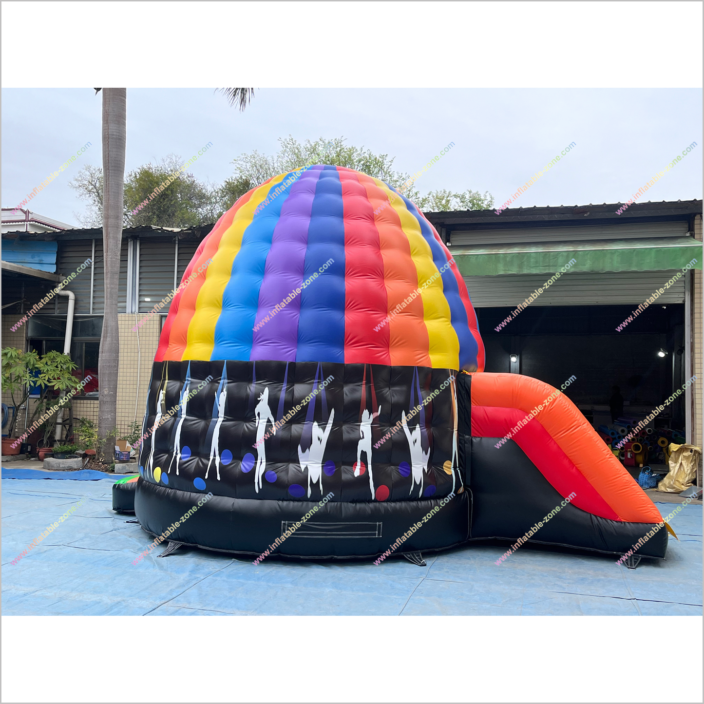 Disco Dome Bouncy Castle Inflatable Playground Near Me Music Combo Bounce House Slide For Sale - Inflatable-Zone