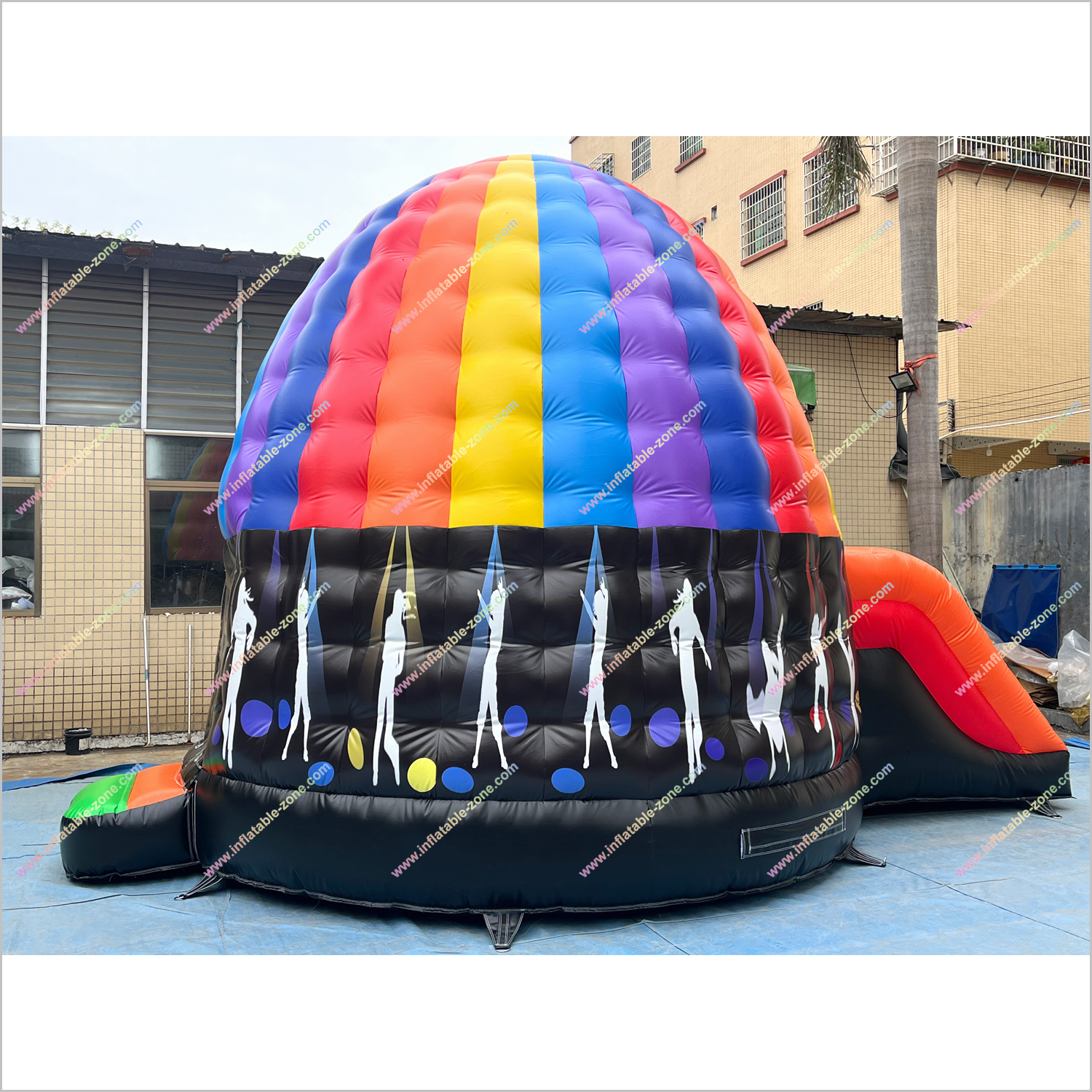 Disco Dome Bouncy Castle Inflatable Playground Near Me Music Combo Bounce House Slide For Sale - Inflatable-Zone