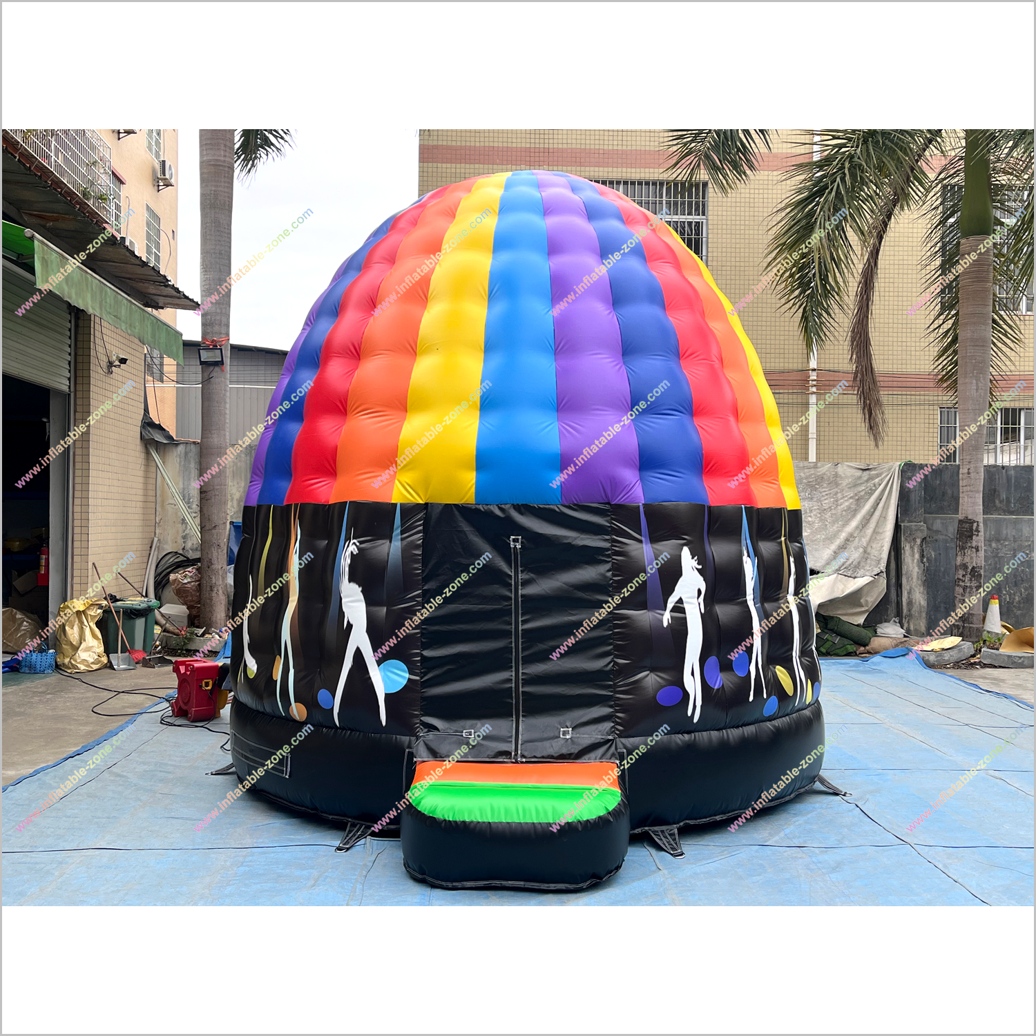 Disco Dome Bouncy Castle Inflatable Playground Near Me Music Combo Bounce House Slide For Sale - Inflatable-Zone