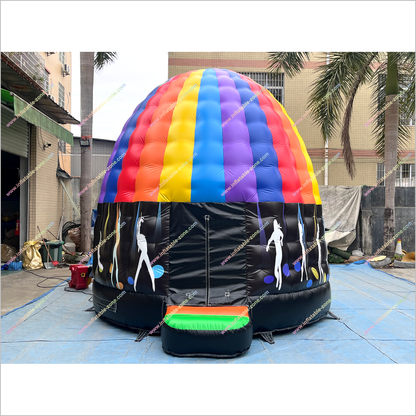 Disco Dome Bouncy Castle Inflatable Playground Near Me Music Combo Bounce House Slide For Sale - Inflatable-Zone