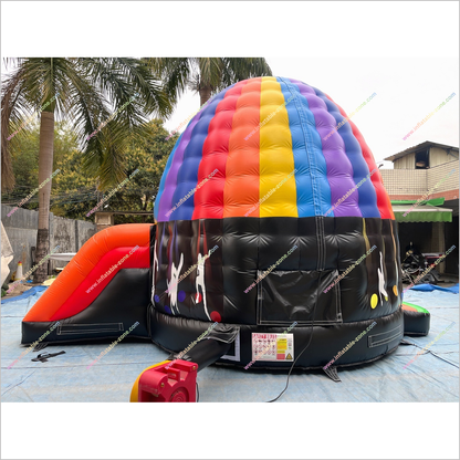 Disco Dome Bouncy Castle Inflatable Playground Near Me Music Combo Bounce House Slide For Sale - Inflatable-Zone