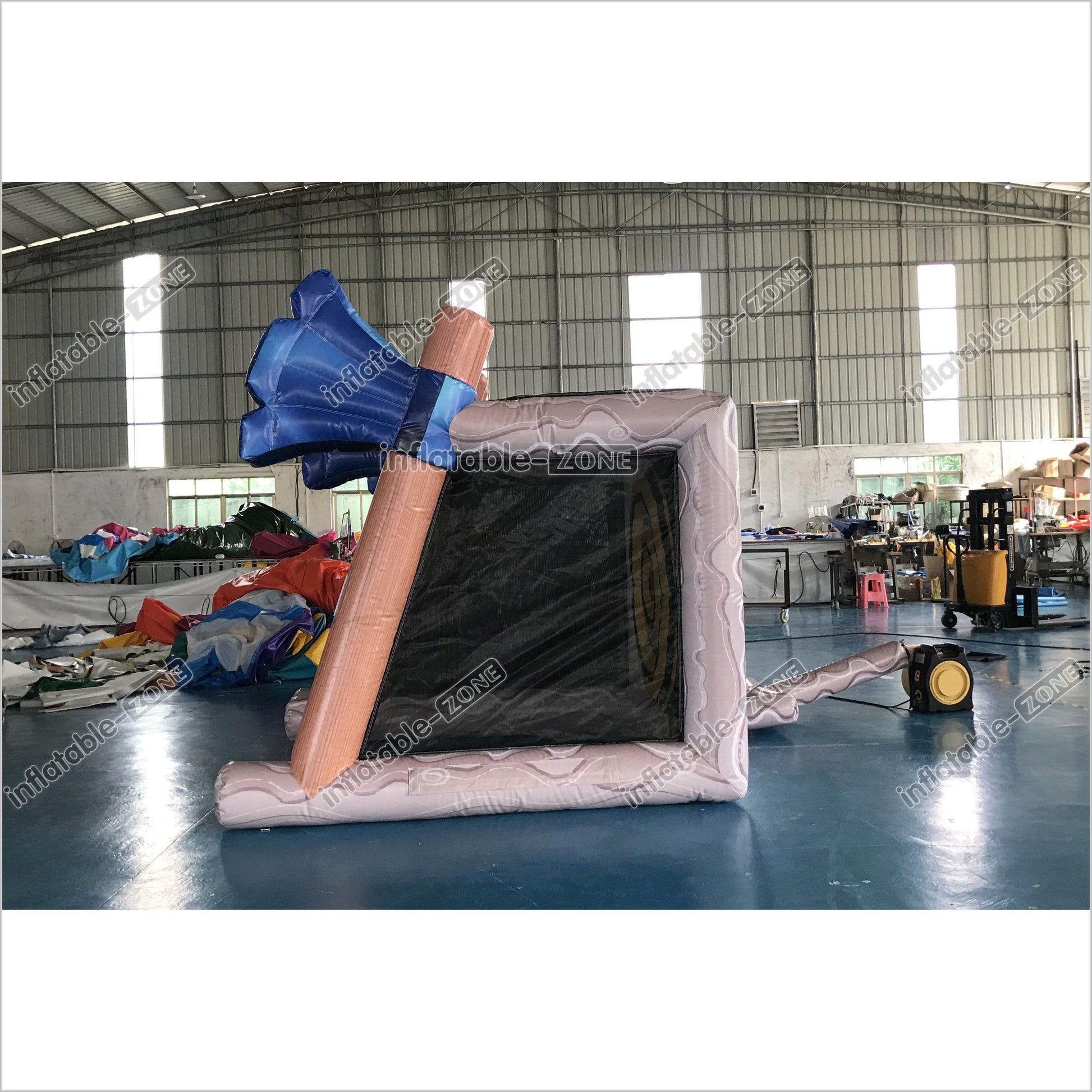 Interactive Inflatable Double Battle Axes Throwing Games Inflatable Target Shoot Axe Dart For Party - Inflatable-Zone