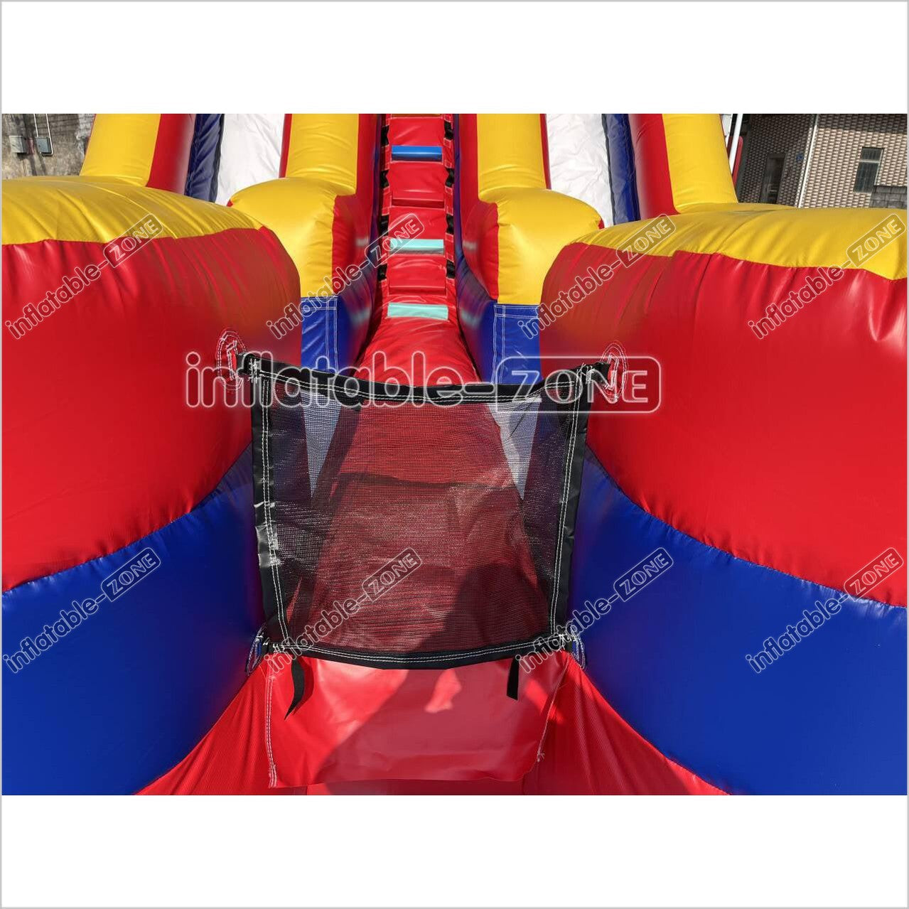 Dual Lane Inflatable Slide Fun Jolly Jumper Crazy Inflatable Big Slide For Party Inflatable Play Center - Inflatable-Zone