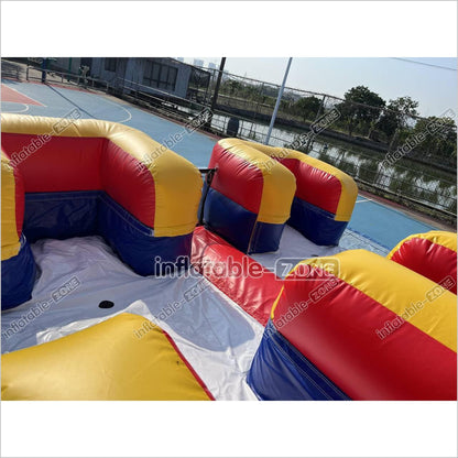 Dual Lane Inflatable Slide Fun Jolly Jumper Crazy Inflatable Big Slide For Party Inflatable Play Center - Inflatable-Zone