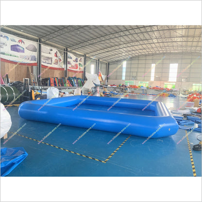 Family Inflatable Swimming Pool Blue Outdoor Target Inflatable Pool Colour Water Game - Inflatable-Zone