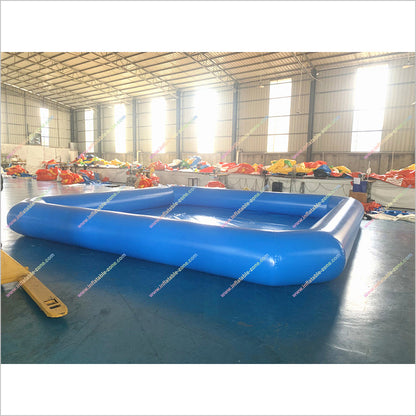 Family Inflatable Swimming Pool Blue Outdoor Target Inflatable Pool Colour Water Game - Inflatable-Zone