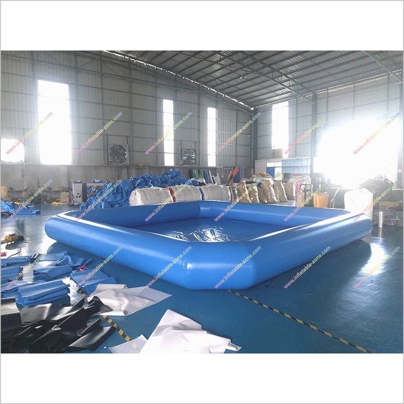 Family Inflatable Swimming Pool Blue Outdoor Target Inflatable Pool Colour Water Game - Inflatable-Zone