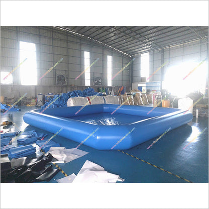 Family Inflatable Swimming Pool Blue Outdoor Target Inflatable Pool Colour Water Game - Inflatable-Zone