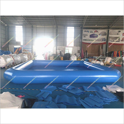 Family Inflatable Swimming Pool Blue Outdoor Target Inflatable Pool Colour Water Game - Inflatable-Zone