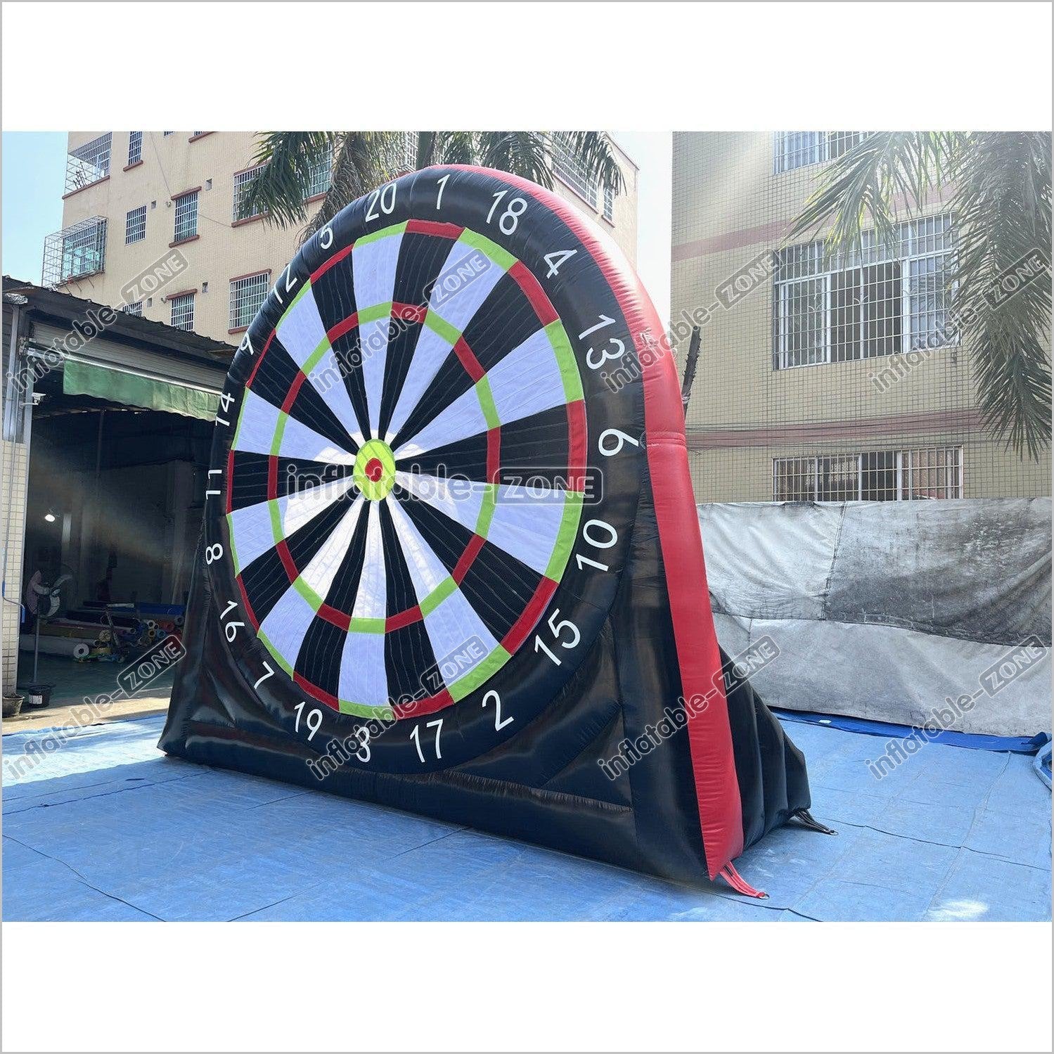Foot Darts Inflatable Blow Up Soccer Dart Board Inflatable Football Darts Inflatable Games For Rent - Inflatable-Zone