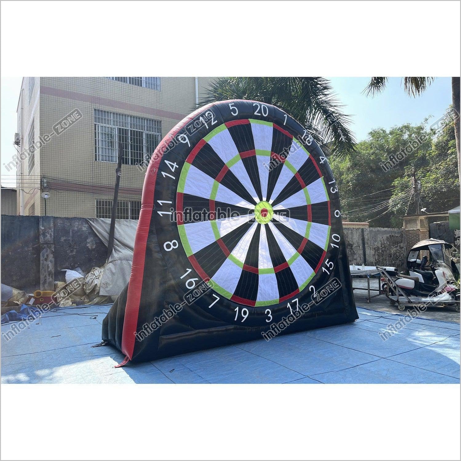 Foot Darts Inflatable Blow Up Soccer Dart Board Inflatable Football Darts Inflatable Games For Rent - Inflatable-Zone