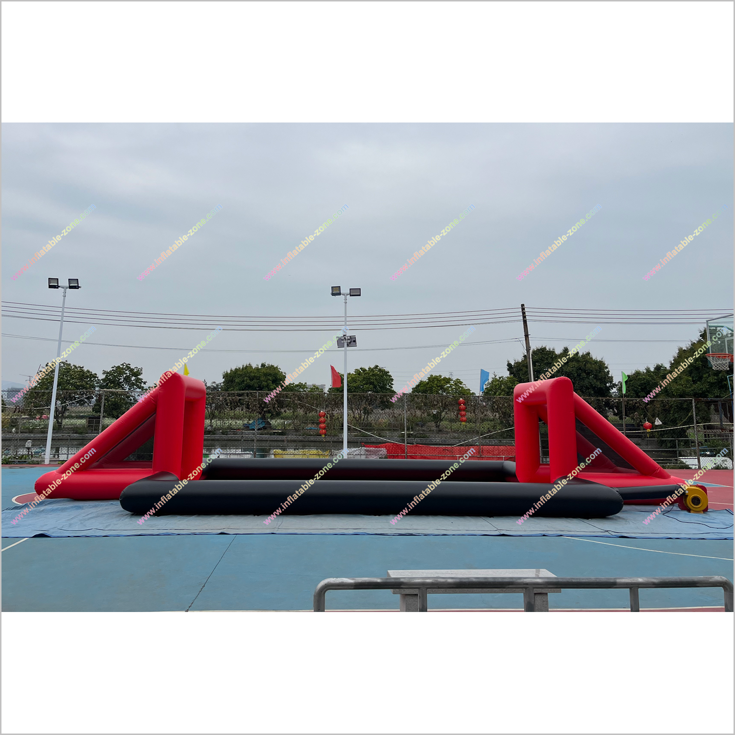 Sports And Playground Inflatable Water Soccer Field Large Outdoor Games Football Courts Near Me - Inflatable-Zone