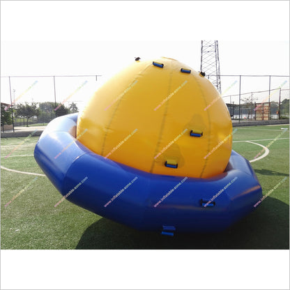 Fun Outdoor Game Inflatable Dome Rocker Water UFO Planet Ball Saturn Inflatables Floating Equipment - Inflatable-Zone