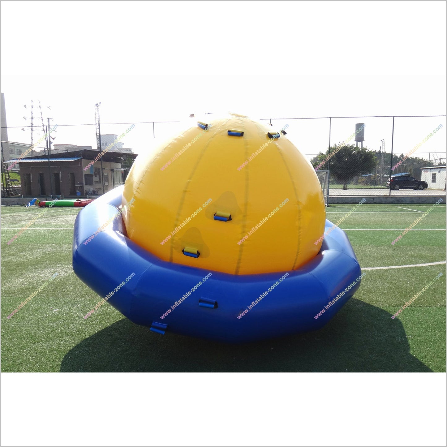 Fun Outdoor Game Inflatable Dome Rocker Water UFO Planet Ball Saturn Inflatables Floating Equipment - Inflatable-Zone