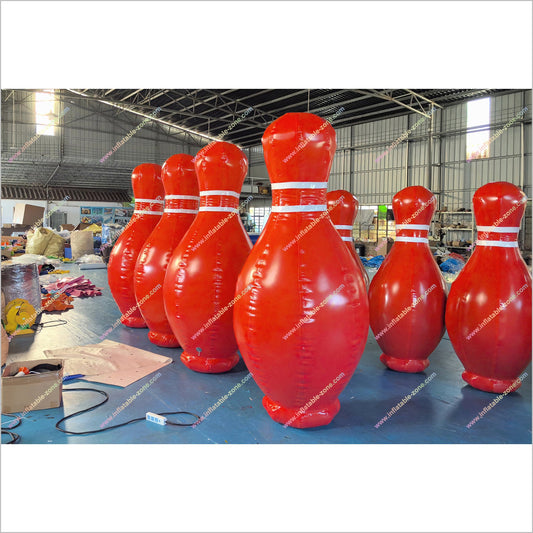 Funny Games Bowling Ball Human Sports Interaction Large Inflatable Bowling Pins Entertainment Center Near Me - Inflatable-Zone