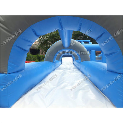 Giant Inflatable Obstacle Course Near Me Obstacle Course Slip N Slide Inflatable Fun Run Hire - Inflatable-Zone
