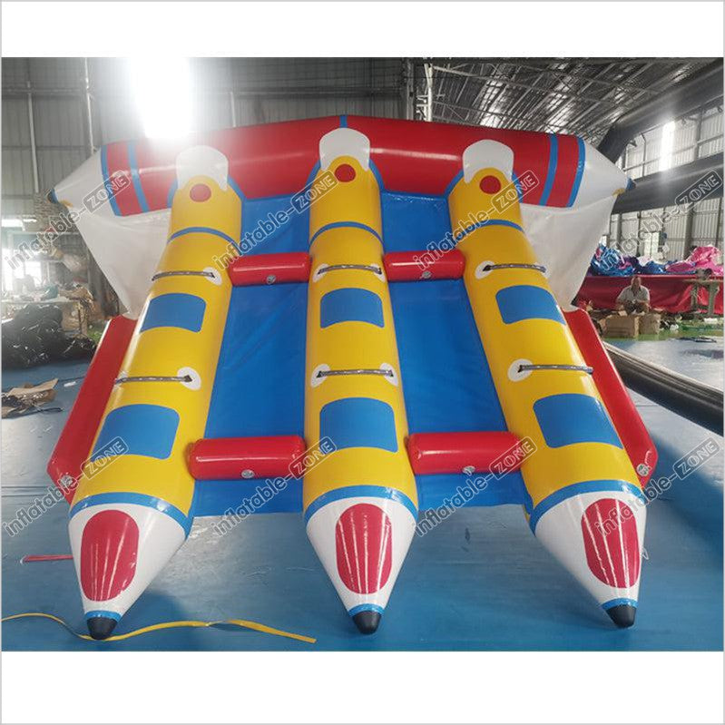 Commercial Grade Inflatable Flying Fish Boat ,Inflatable Flying Fish