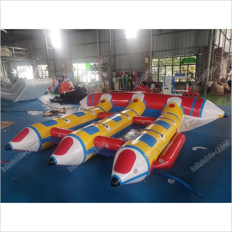 Commercial Grade Inflatable Flying Fish Boat ,Inflatable Flying Fish