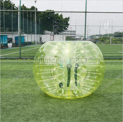 Half Color Inflatable Bubble Football, Inflatable Bubble Bumper Ball
