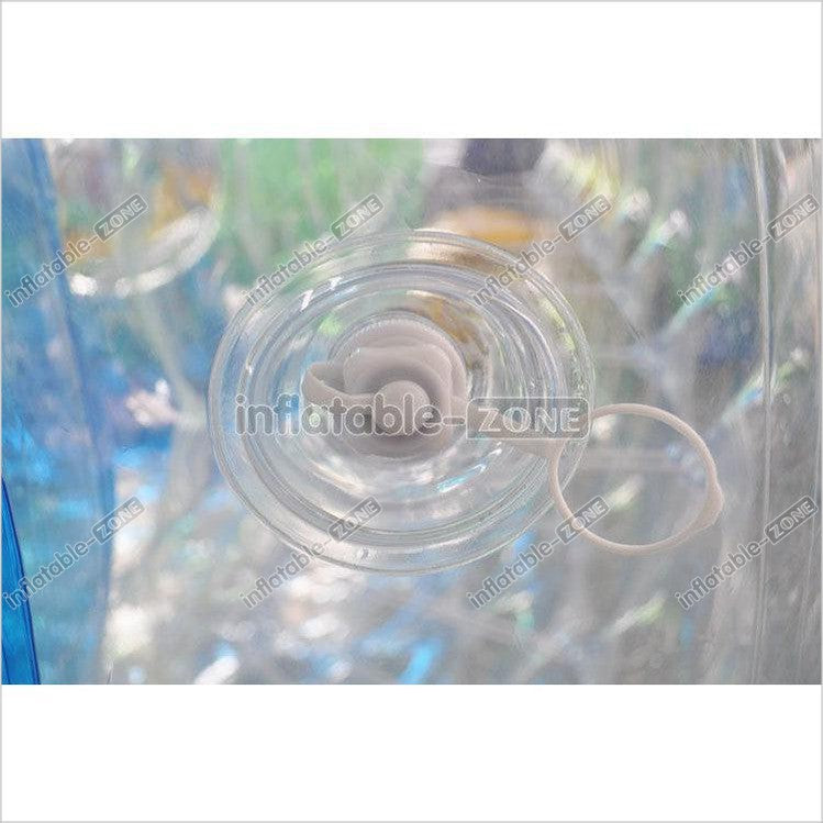 Transparent inflatable water roller, inflatable clear water rolling tube