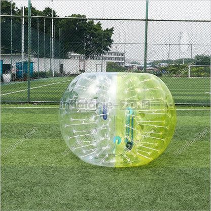 Half Color Inflatable Bubble Football, Inflatable Bubble Bumper Ball