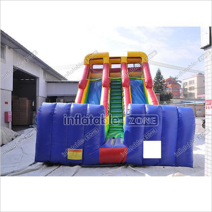 giant inflatable water slide for adult inflatable dry slide