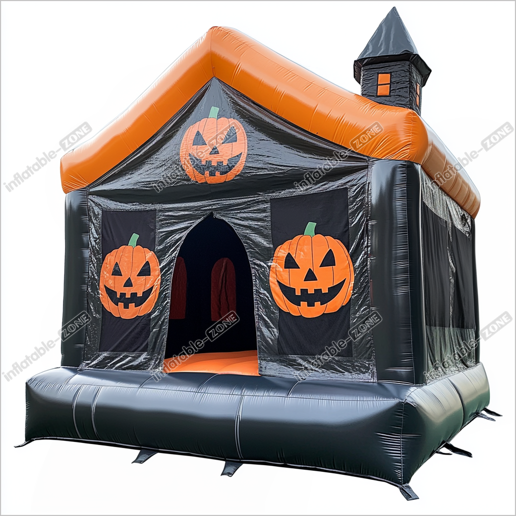 Big Pumpkin Inflatable Bouncy Castle Purchase Best Outdoor Play Equipment Halloween Jump House Rental - Inflatable-Zone