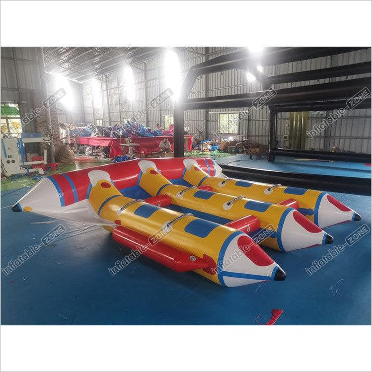 Commercial Grade Inflatable Flying Fish Boat ,Inflatable Flying Fish