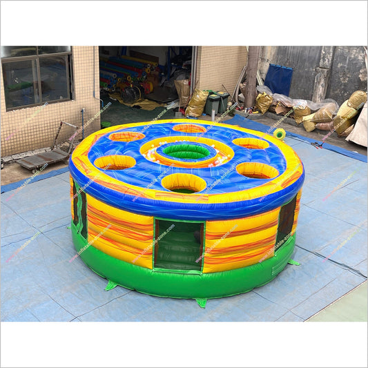 Team Building Theme Human Inflatable Whack A Mole Funny Interactive Whackamole Game Backyard Outdoor Party - Inflatable-Zone