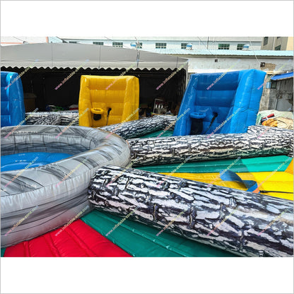 Hungry Hippo Inflatable Game Team Building Challenges Sports Center Hippo Chow Down Inflatable For Sale - Inflatable-Zone