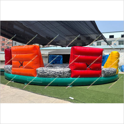 Hungry Hippo Inflatable Game Team Building Challenges Sports Center Hippo Chow Down Inflatable For Sale - Inflatable-Zone