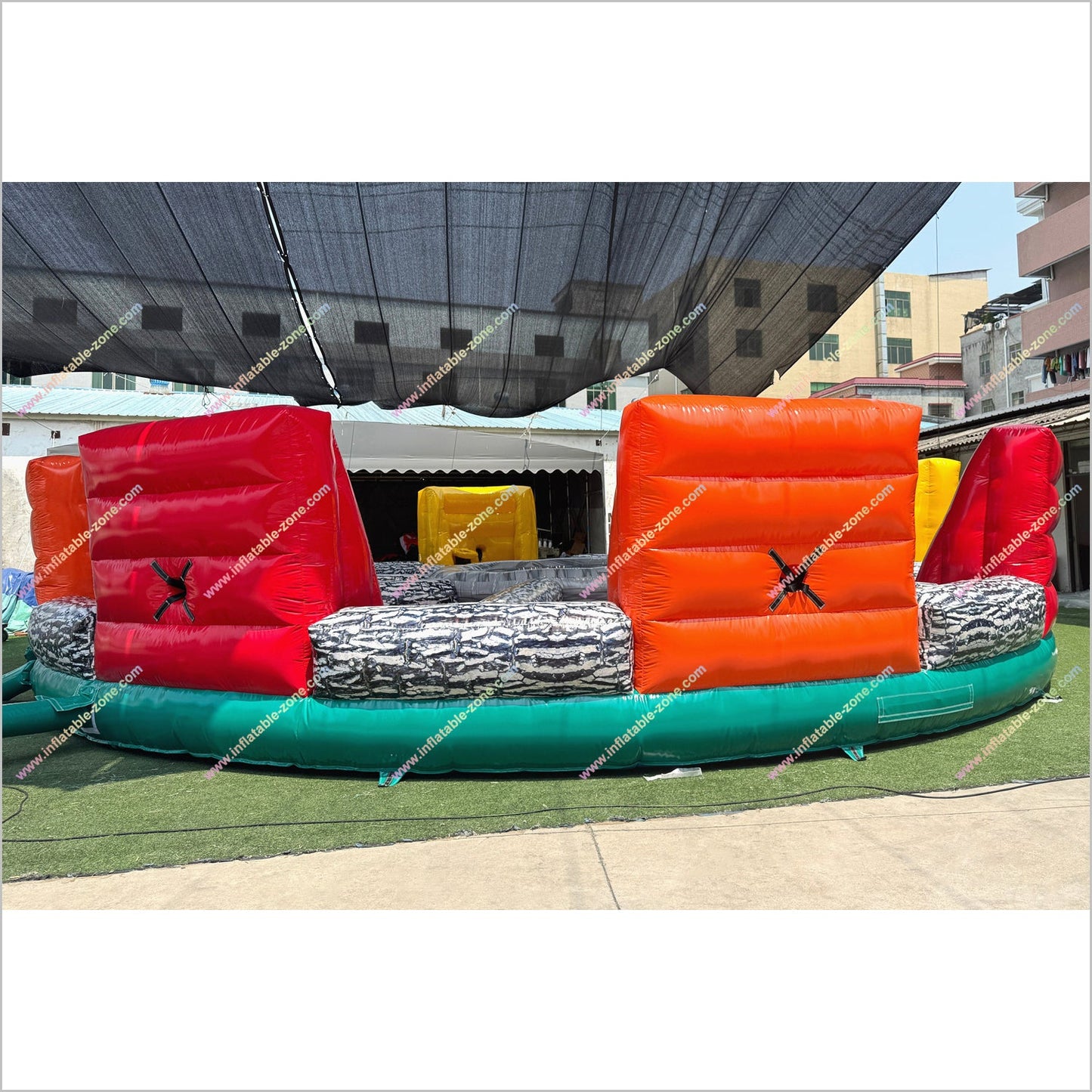Hungry Hippo Inflatable Game Team Building Challenges Sports Center Hippo Chow Down Inflatable For Sale - Inflatable-Zone