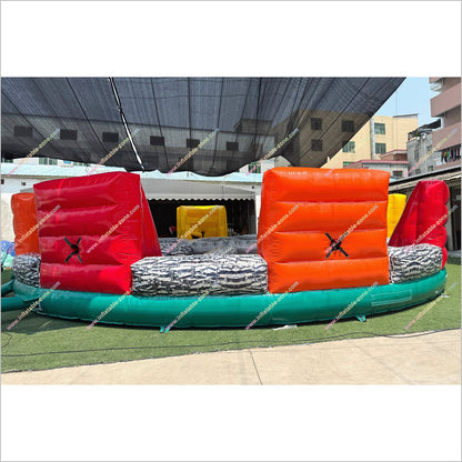 Hungry Hippo Inflatable Game Team Building Challenges Sports Center Hippo Chow Down Inflatable For Sale - Inflatable-Zone