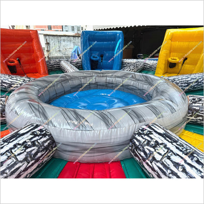 Hungry Hippo Inflatable Game Team Building Challenges Sports Center Hippo Chow Down Inflatable For Sale - Inflatable-Zone