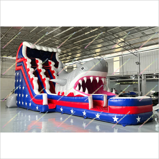 Half deposit for 36ftx13ft20ft inflatable shark slide