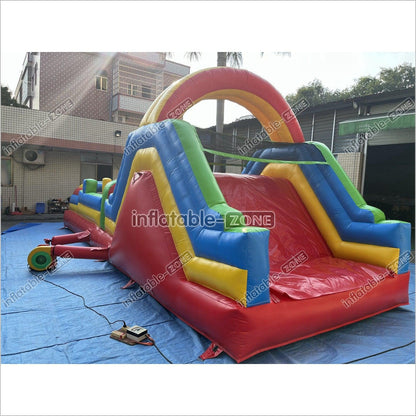 Inflatable Obstacle Course Sports Games Race With Obstacles Course Bounce House - Inflatable-Zone